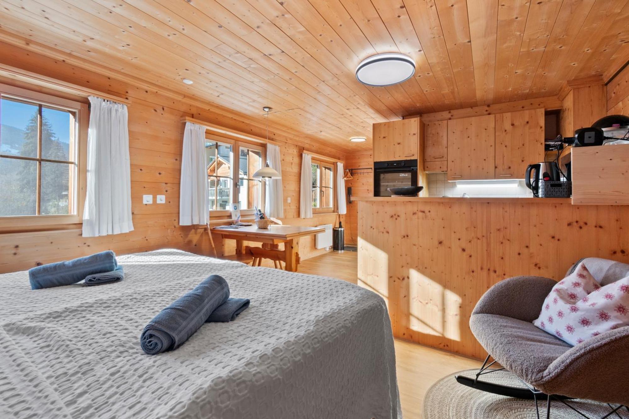 Gemuetliches Chalet Mit Privater Sauna Und Schoener Aussicht Kublis Exterior photo