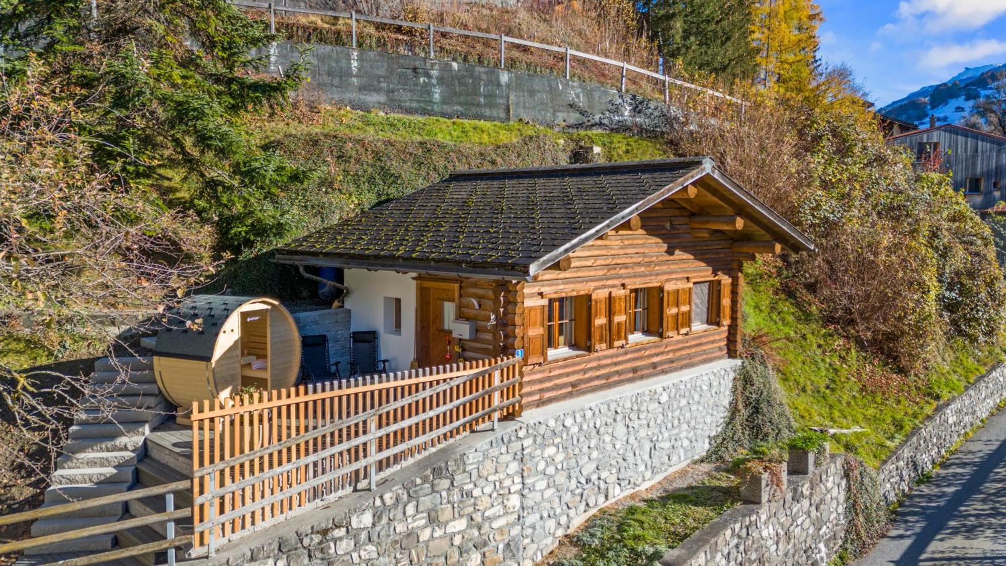 Gemuetliches Chalet Mit Privater Sauna Und Schoener Aussicht Kublis Exterior photo